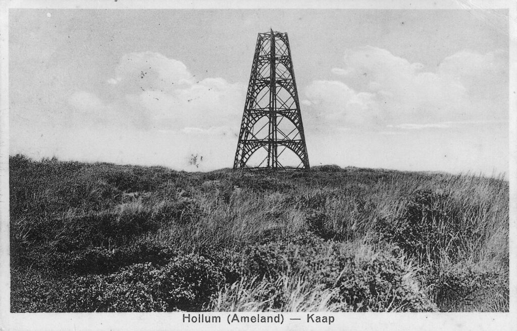 Historische ansichtkaart van de Kaap bij Hollum, 1923