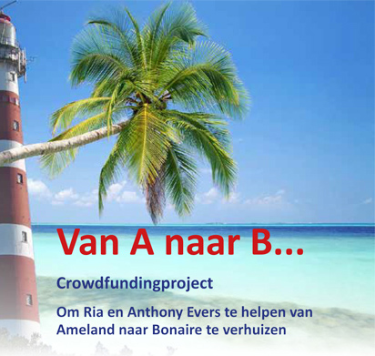 Ria en Anthony zijn op Bonaire