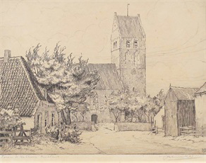 Johan Hemkes: etser van Ameland