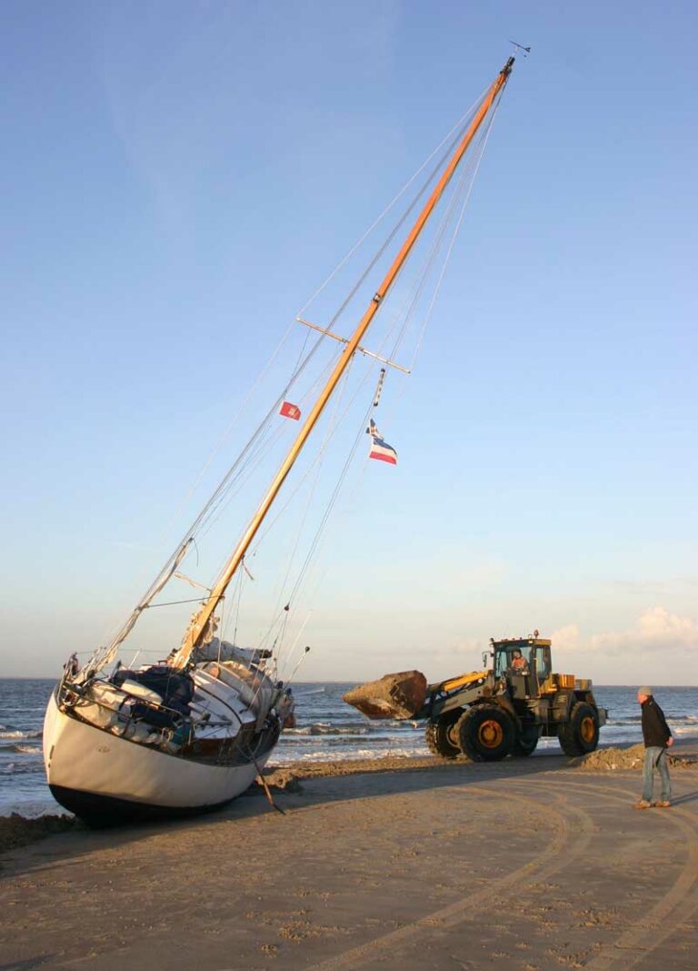 Skip op strân