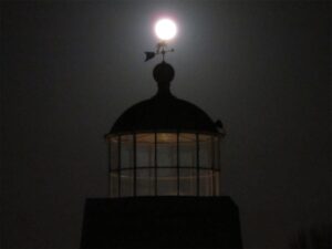 Superbloedwolfmaan op Ameland