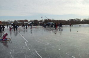 Schaatswedstrijd