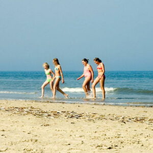 Ramp op strand bij Nes