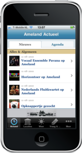 iPhone app Ameland Actueel