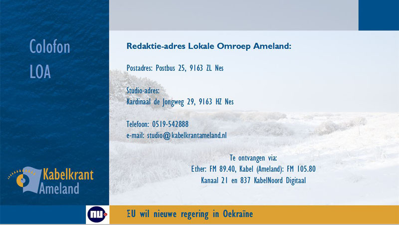 Kabelkrant Ameland
