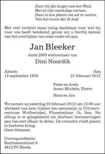 Jan Bleeker