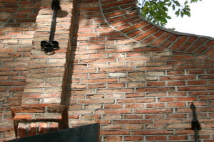 Detail voegwerk topgevel