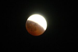 Maansverduistering op Ameland