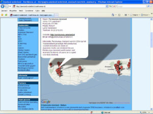 Ameland en Google maps