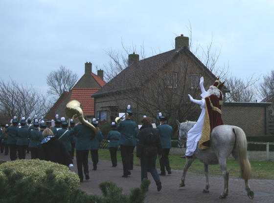 Sinterklaas neemt afscheid