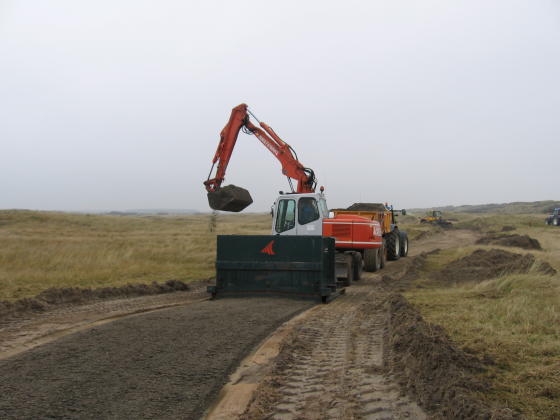 Bodemsaneringspad Foto Dirk Visser