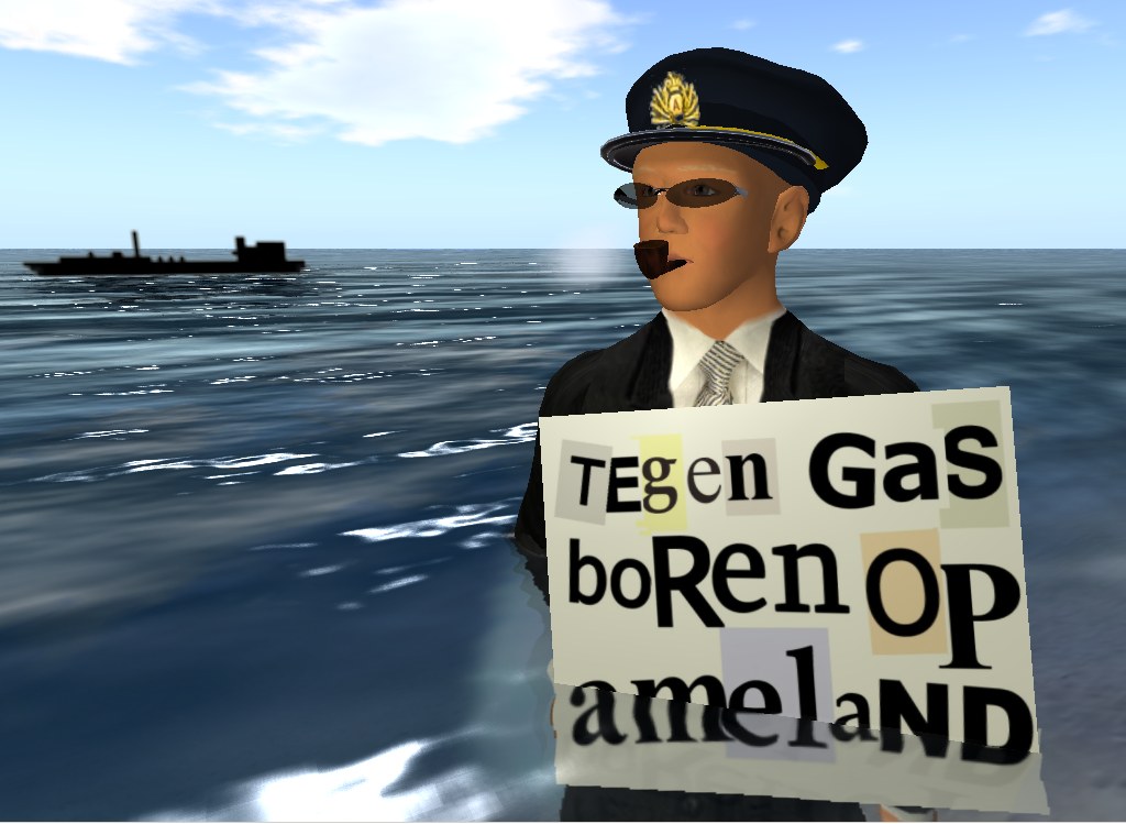 Digitaal protest van Haglet