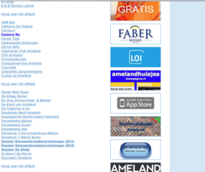 Banner in beeld