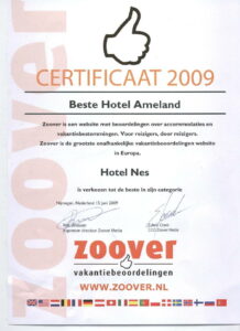 Beste hotel van Ameland