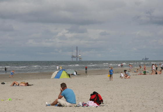 Strand bij Buren