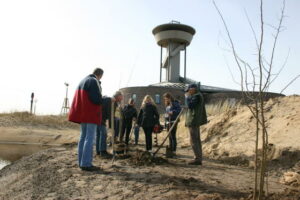 Bomen rond Natuurcentrum