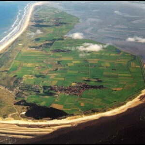 Rondvlucht boven Ameland