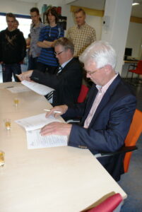 Ondertekenen van de intentieverklaring