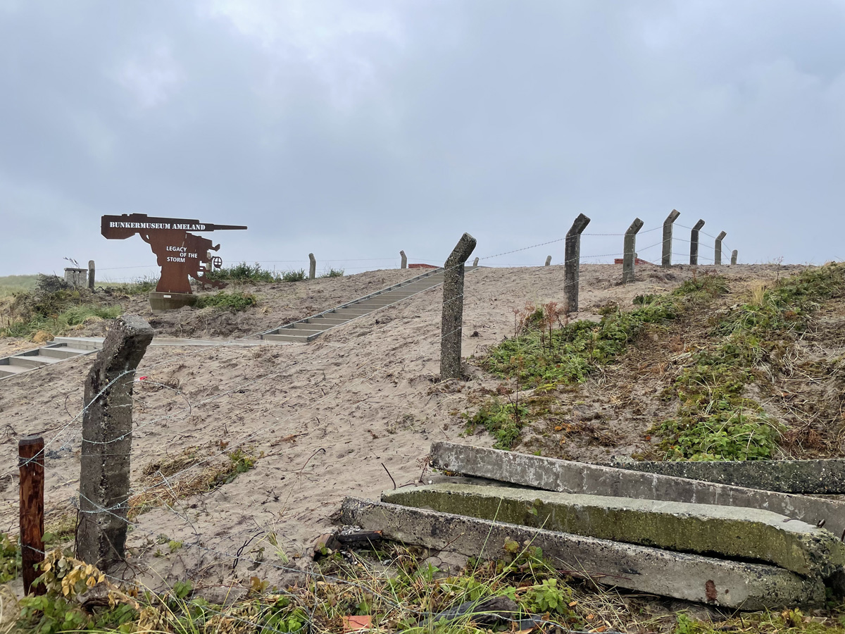 Nieuw uitkijkplateau bij Bunkermuseum