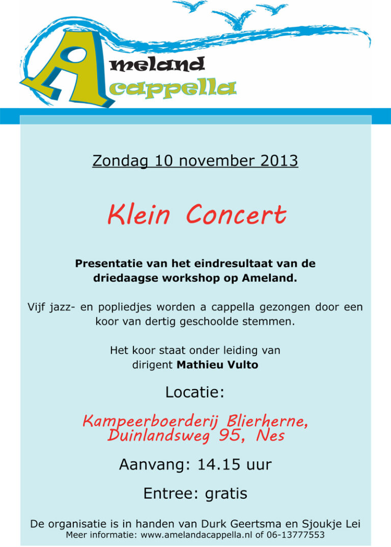 Klein Concert