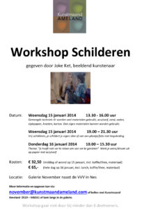 Workshop Schilderen met Joke Ket