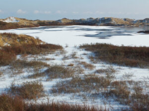 Driftsneeuw op Ameland