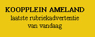 Koopplein Ameland