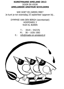 Amateurschilders Ameland