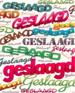 Geslaagd