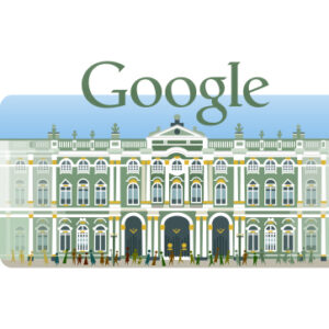 Nieuwjaarslogo en doodle