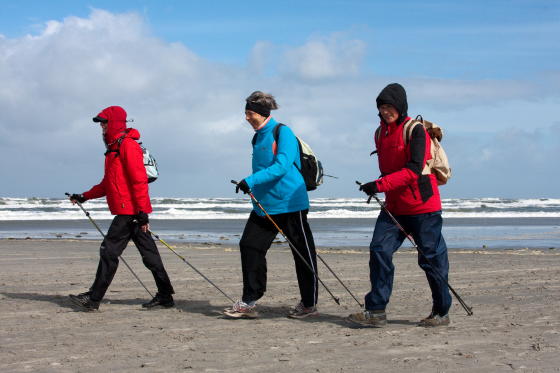 Nordic Walk Ameland 2012