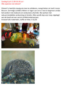 Workshops Doet Boersma op Ameland