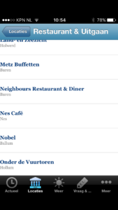 Horeca beurs Ameland