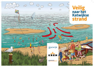 Flyer strandwacht lifeguard