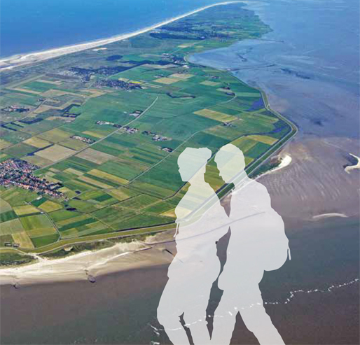 Wandelen met elkaar op Ameland