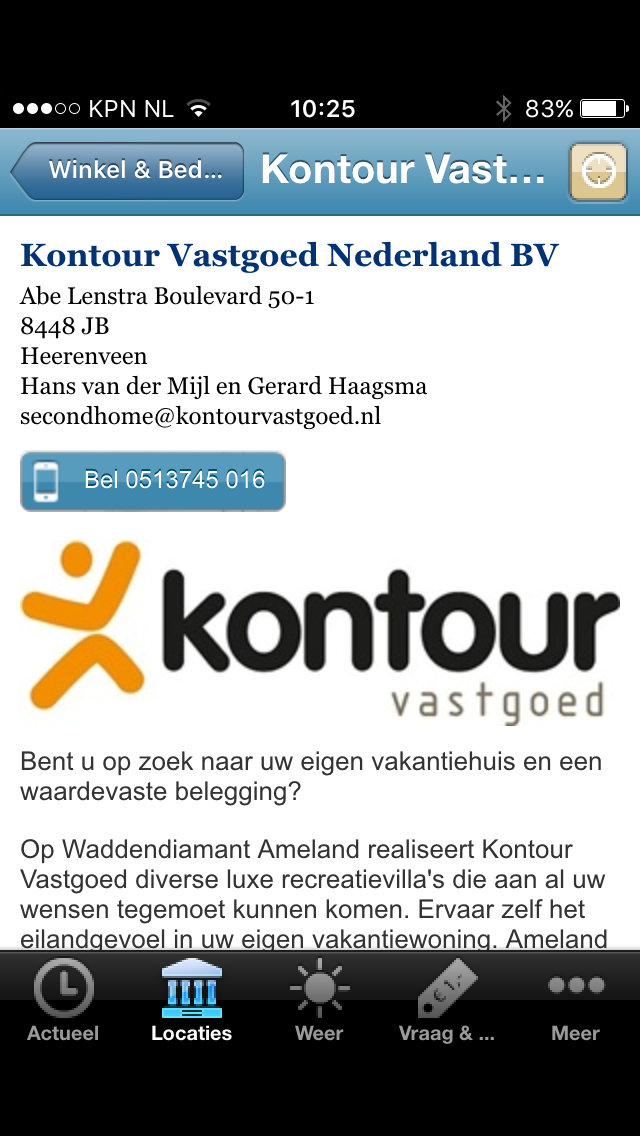 App Ameland Actueel