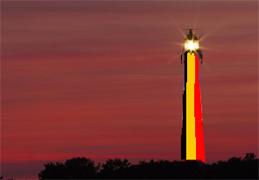 Zwart-geel-rood