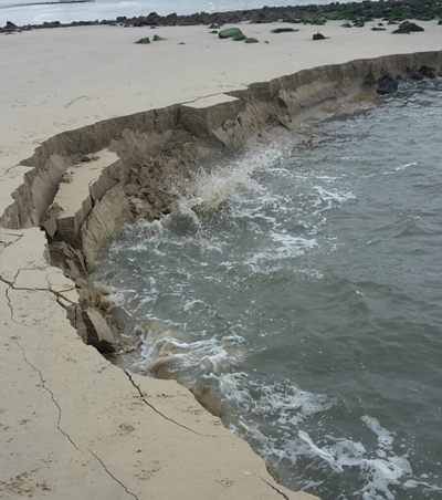 Nogmaals een strandval