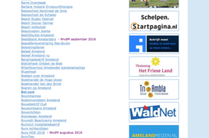 Banner in beeld