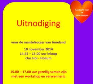 Dag van de Mantelzorg