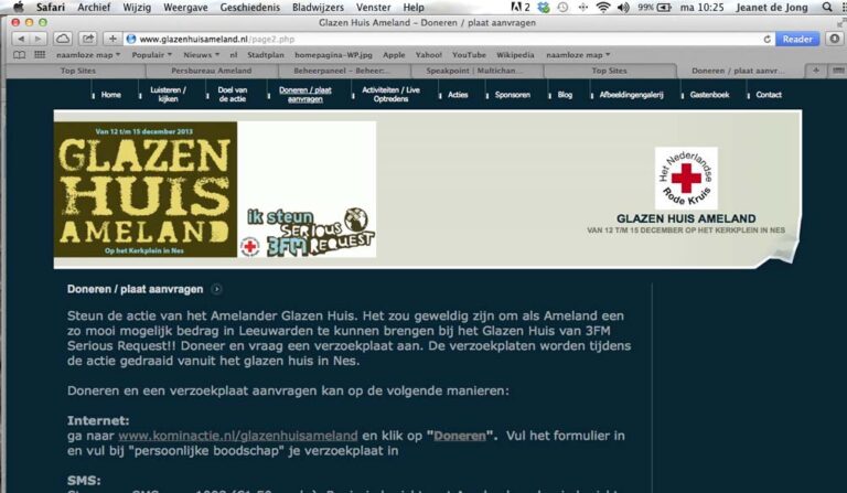 Website van de Maand december 2013