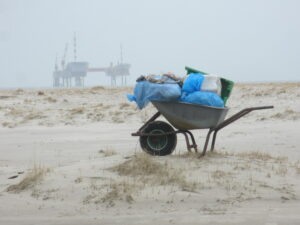 Strandschoonmaakactie