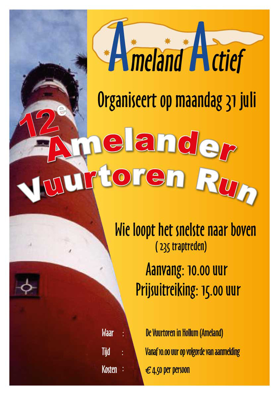 amelander vuurtoren run