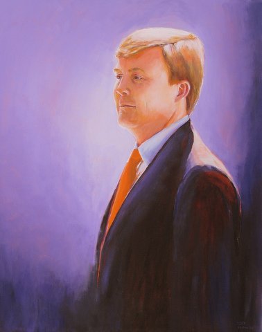 Willem-Alexander door Eveline Boonstra-Nieboer