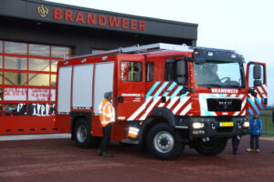 Nieuwe brandweerauto