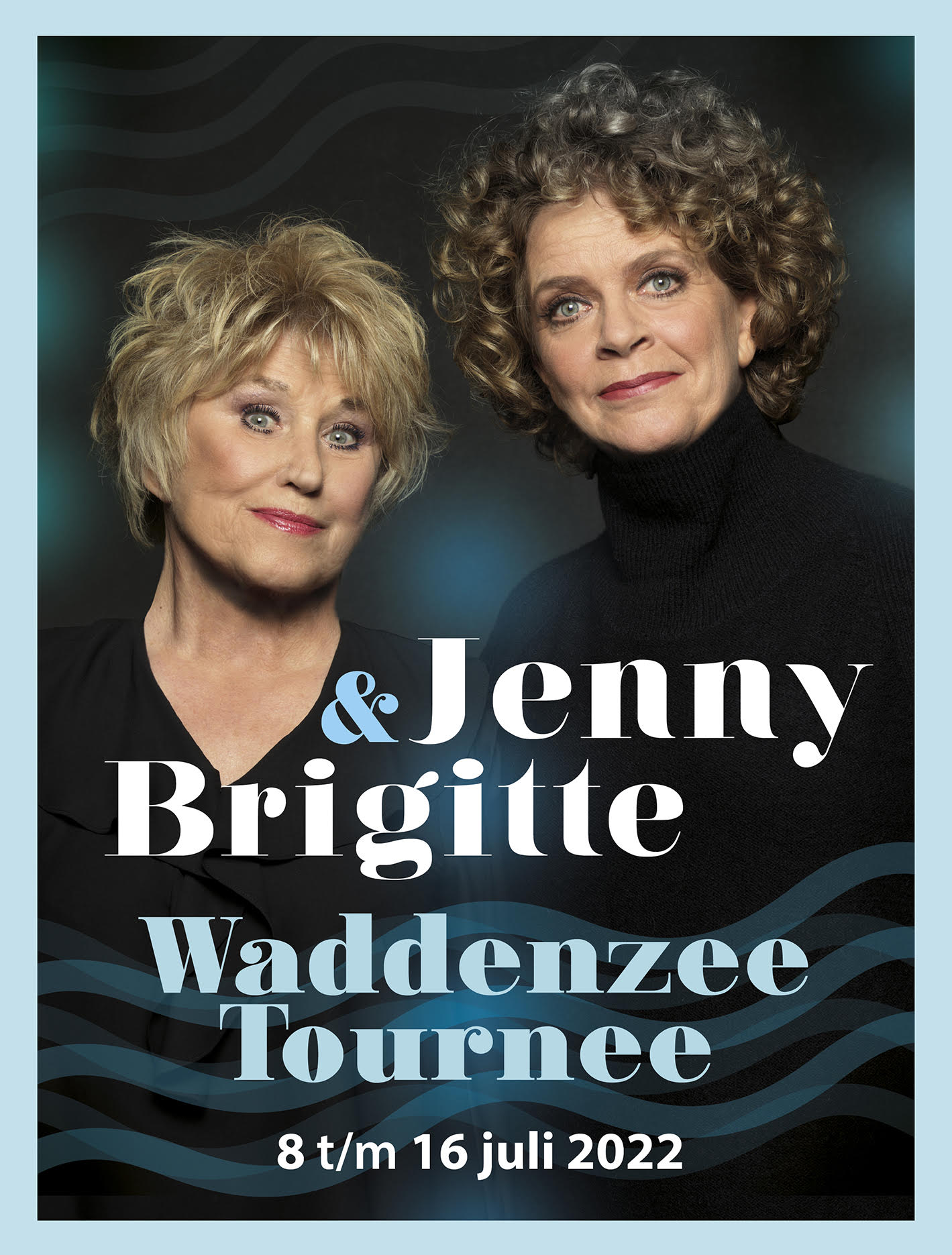 Jenny Arean en Brigitte Kaandorp naar Ameland