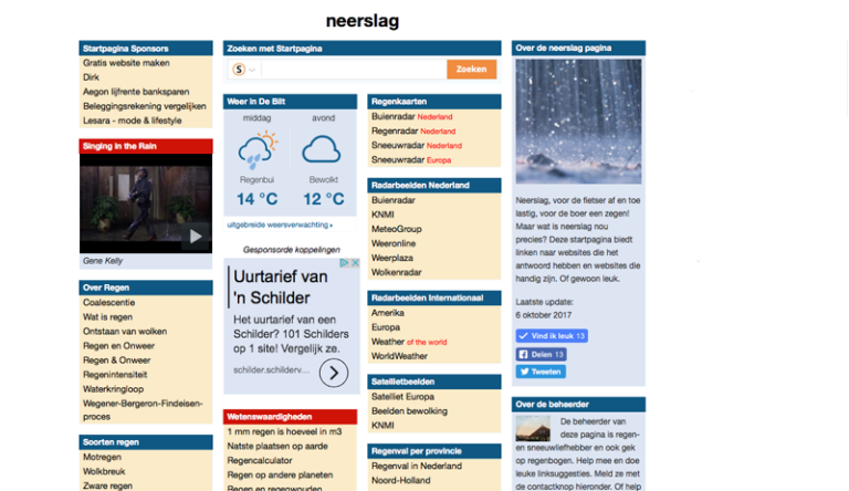 Startpagina