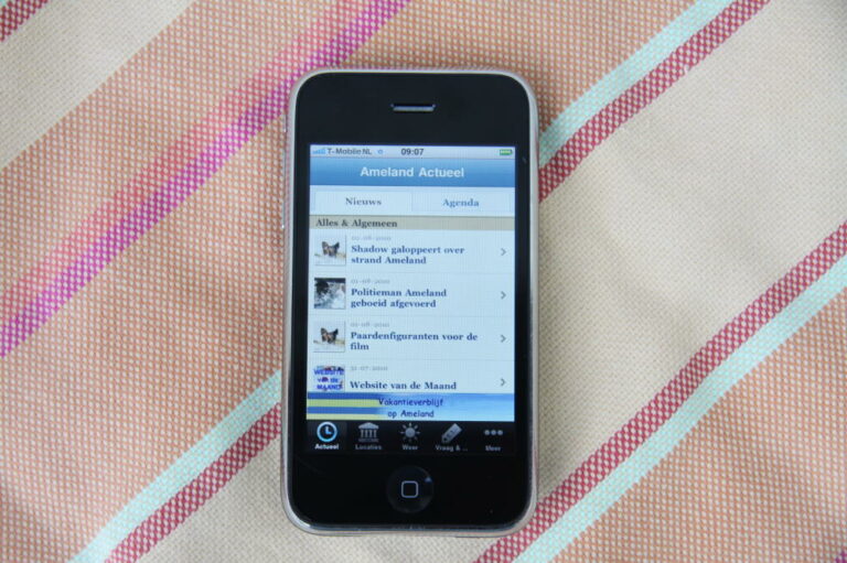 iPhone app