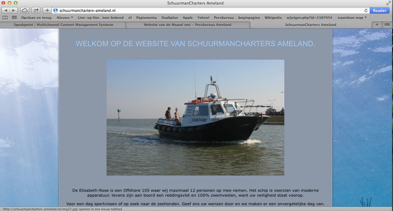 Schuurman Charters Ameland
