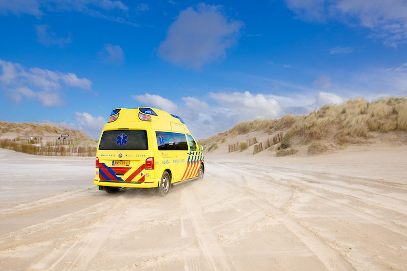 Waddenscholing Kijlstra Ambulancezorg op Ameland